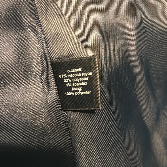 The Limited Women's Classic Fitted Gray Blazer - Picture 5 of 7